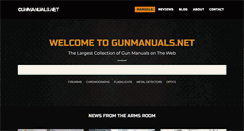 Desktop Screenshot of gunmanuals.net